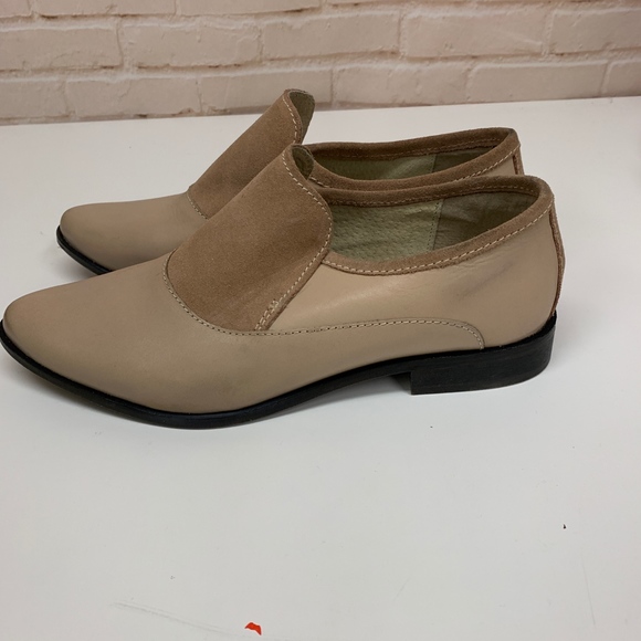 FREE PEOPLE Brady Brown Tan Suede Loafer - Picture 8 of 8